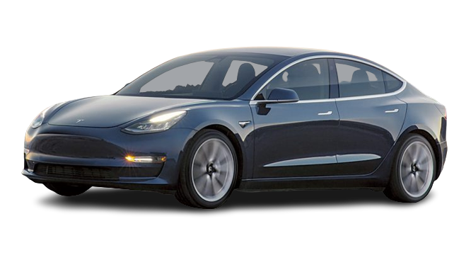 Carro tesla preto